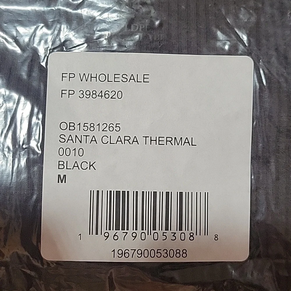 Free People Santa Clara Thermal in Black•M - Picture 10 of 10